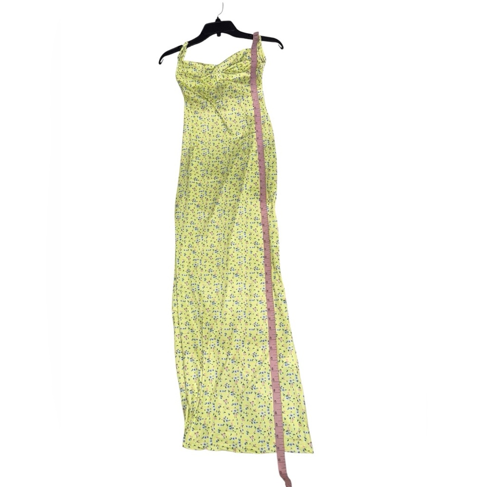 Floral Yellow Maxi Dress Size Medium - Picture 6 of 9